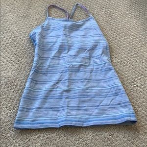 Ivivva Tank Top Blue Heathered Y12